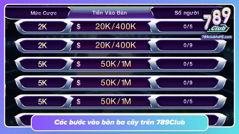 Khu vực thao tác được bố trí gọn để vào bàn cược nhanh gọn lẹ