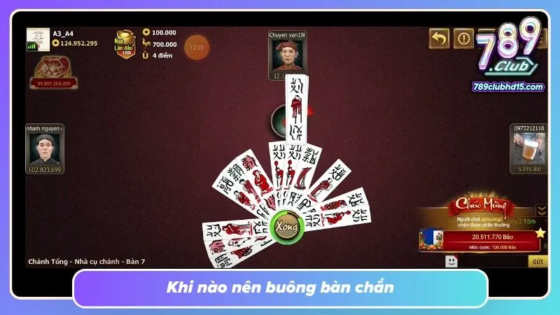 Chuỗi ván bất lợi kéo dài nên ưu tiên nghỉ thay vì cố gỡ