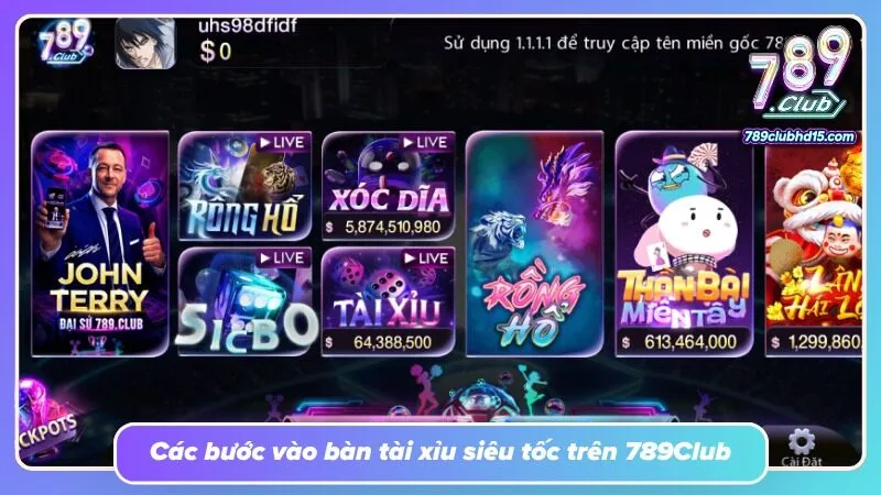 Danh sách phòng hiển thị trực quan, thuận tiện chọn bàn theo mức tham gia