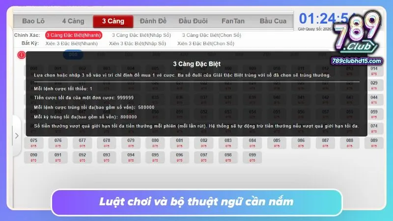 Các hình thức dự thưởng được phân biệt rõ qua từng nhóm lựa chọn
