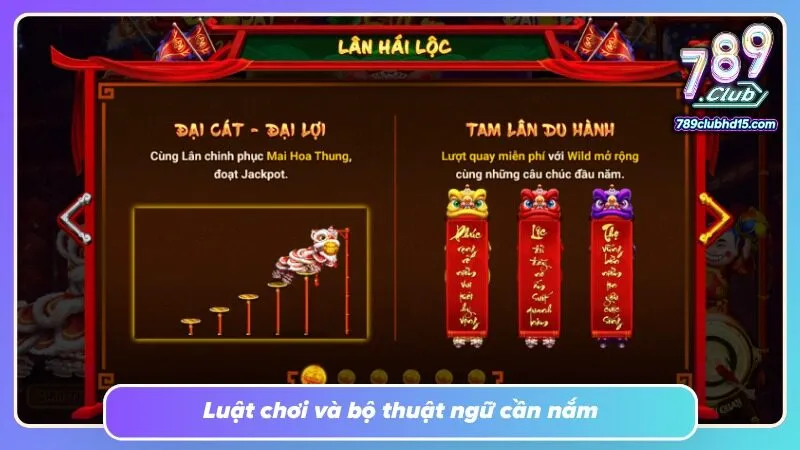Các biểu tượng đặc biệt được đánh dấu rõ trên từng cuộn quay