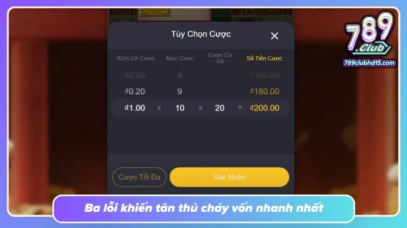 Ham đuổi theo jackpot dễ khiến ngân sách bị kéo dài ngoài dự tính