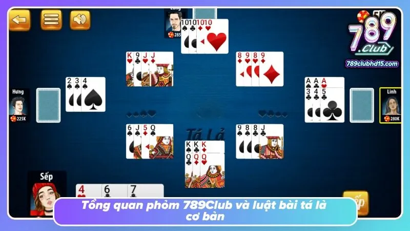 Các bộ dây và bộ ba tạo nên thế bài đa dạng qua từng lượt chia
