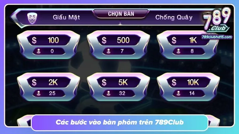 Quân bài được chia tự động, mở đầu cho một ván đấu đầy tính toán